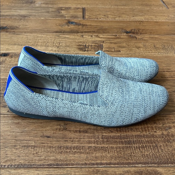 Rothy’s The Loafer Flats Sustainable Slip On Shoes Heather Gray Size 10 - Picture 2 of 10